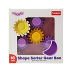 ALVENZA Shape Sorter Gear Box – Educational Toddler Activity Toy