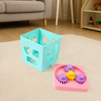 ALVENZA Shape Sorter Gear Box – Educational Toddler Activity Toy