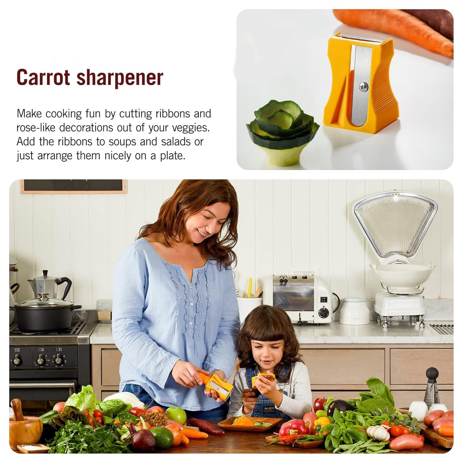 Multipurpose Vegetable Sharpen & Peeler Compact Kitchen Tool - Detail View 7