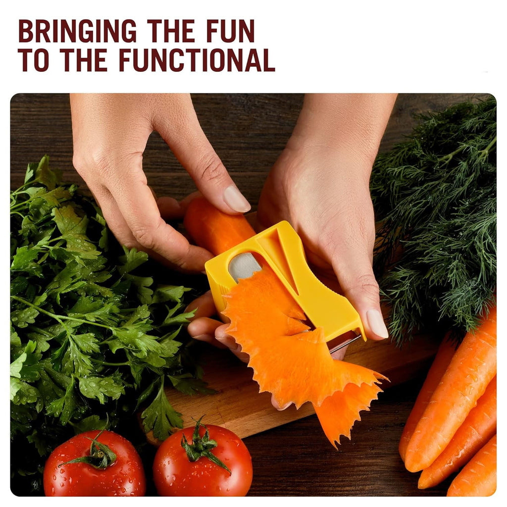 Multipurpose Vegetable Sharpen & Peeler Compact Kitchen Tool - Front View