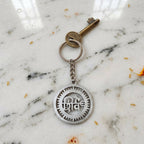 ALVENZA Shiv Keychain – Durable Metal Religious Accessory for Daily Use
