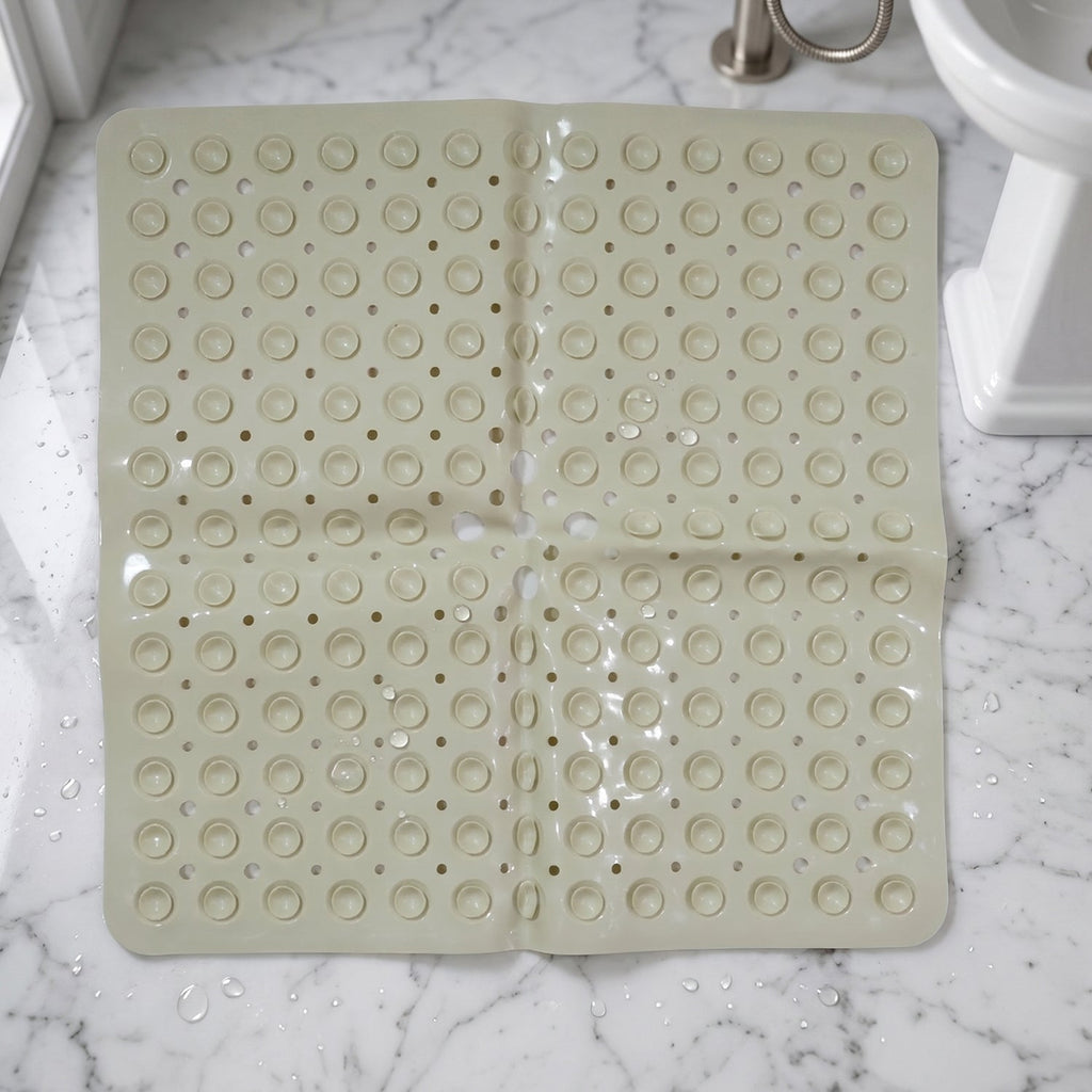 Anti-Slip Bath Mat Secure Suction Cups for Bathroom Safety - Detail View 8