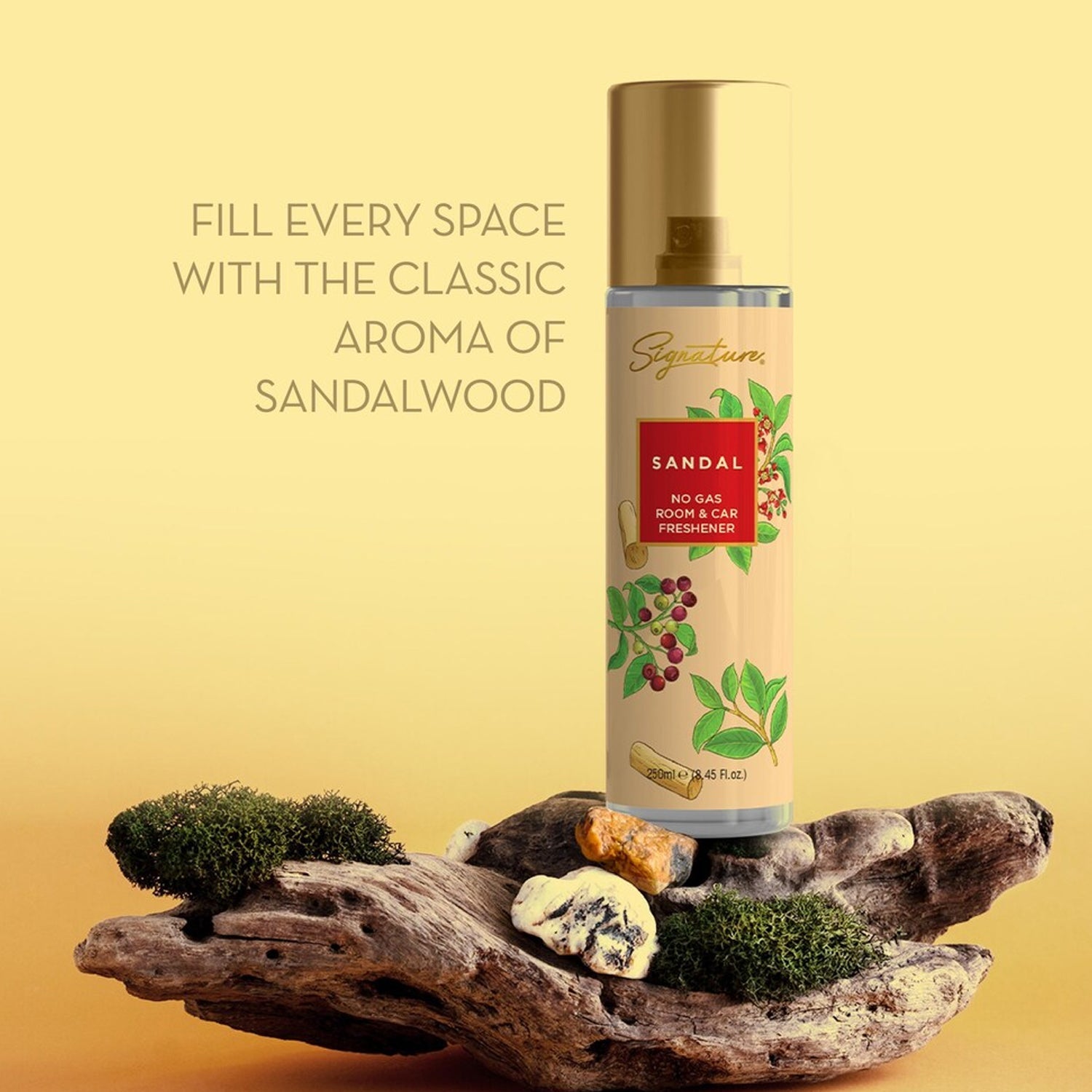 Sandalwood Room & Car Freshener Long-lasting Natural Fragrance - Detail View 7