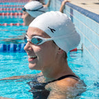 Silicone Swimming Cap Waterproof & Flexible Fit for All Ages - Detail View 5