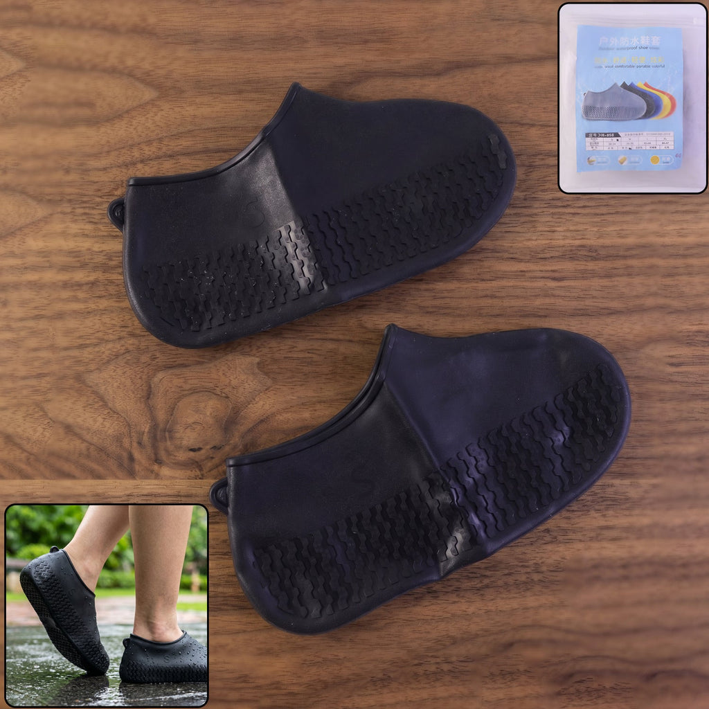 Reusable Waterproof Silicone Shoe Cover Compact & Non Slip