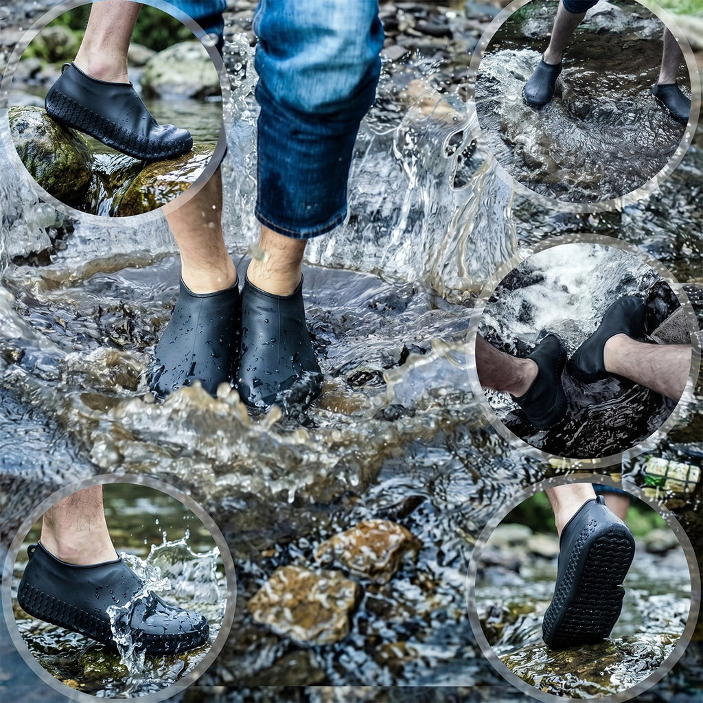 Reusable Waterproof Silicone Shoe Cover Compact & Non Slip - Detail View 8