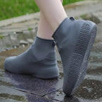 Reusable Waterproof Silicone Shoe Cover Stay Dry & Non-Slip - Front View