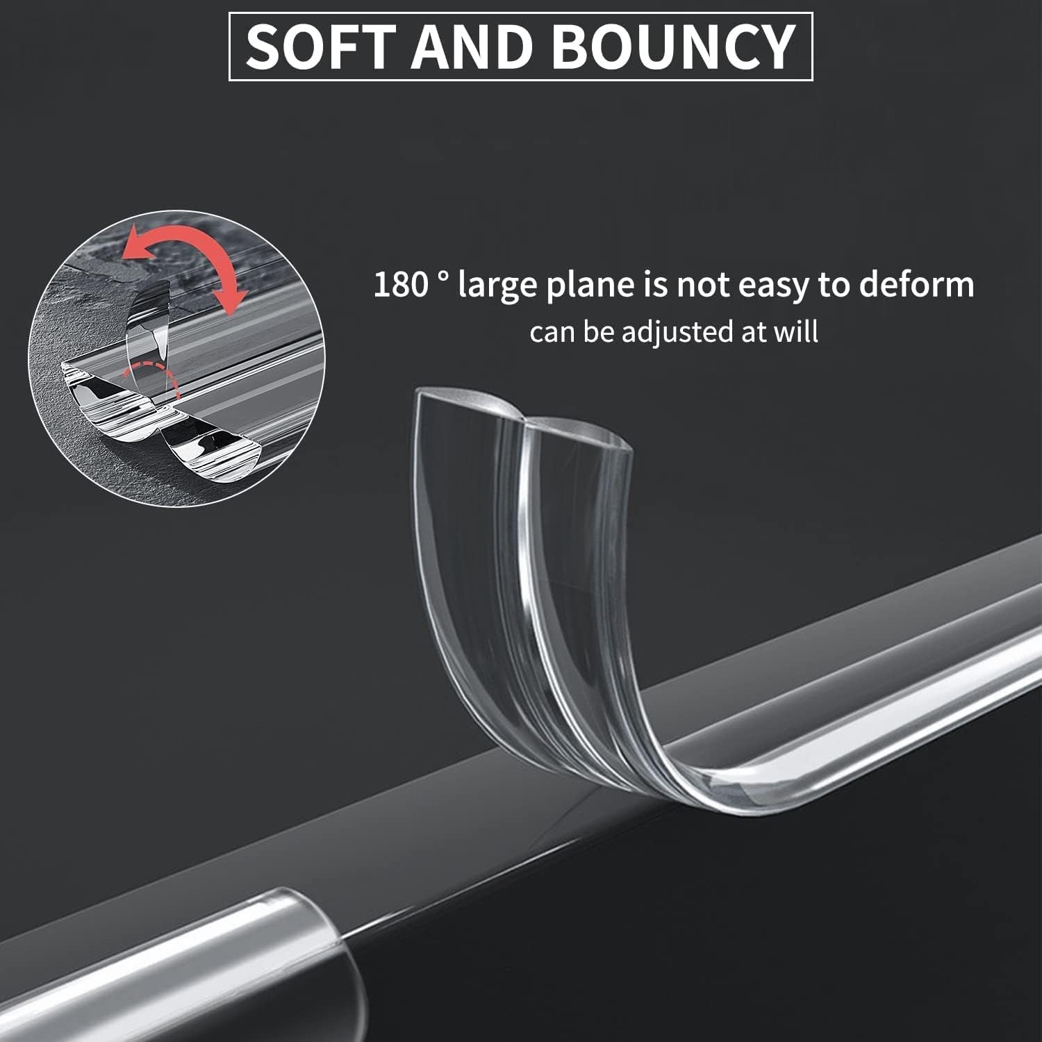 Soft Adhesive Edge Protector 3 Meter Safety Guard for Furniture - Detail View 8