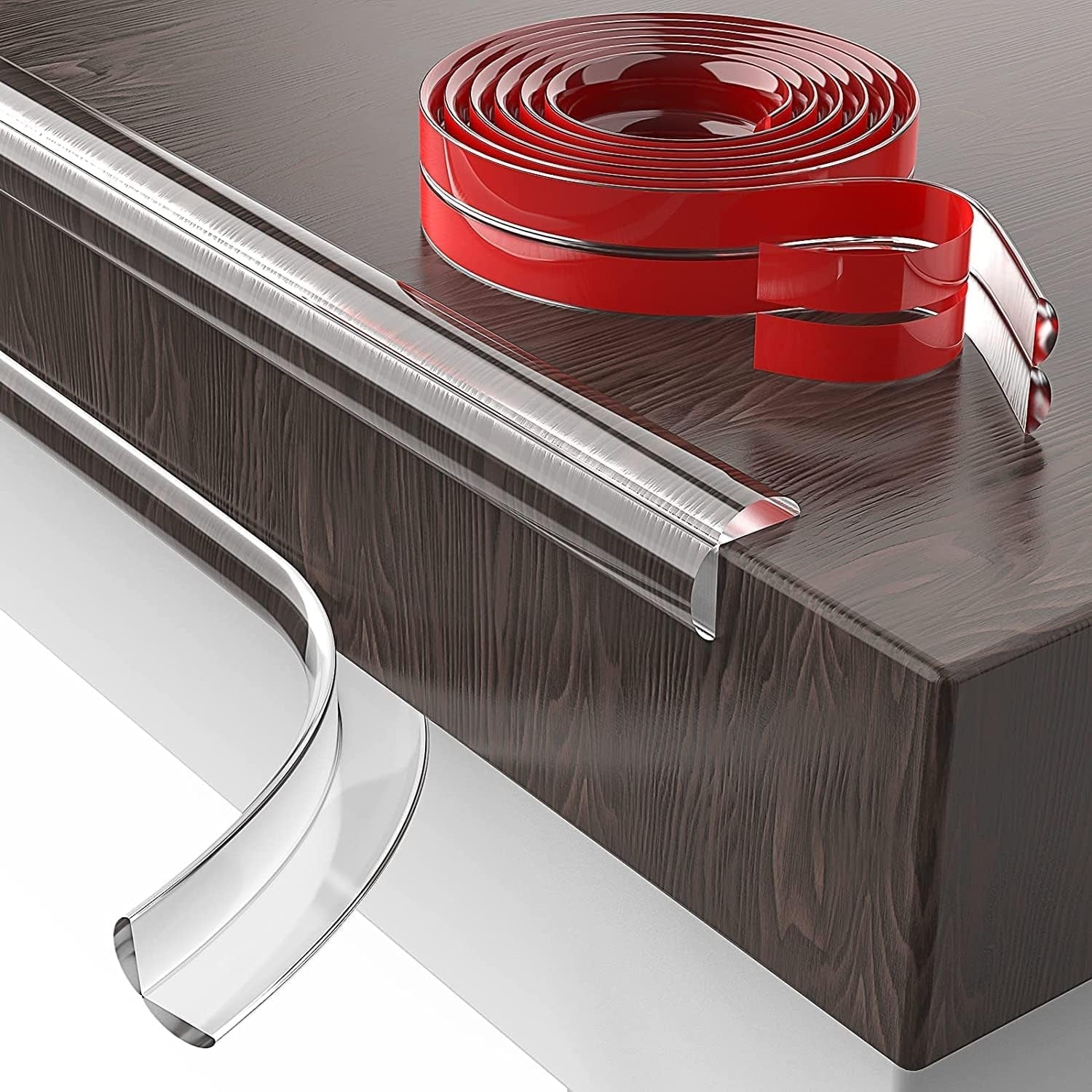 Soft Adhesive Edge Protector 3 Meter Safety Guard for Furniture - Front View