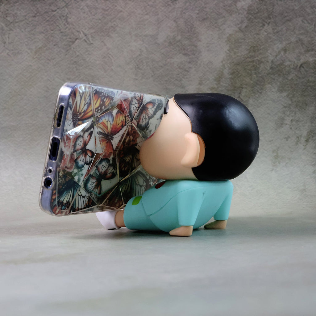 ALVENZA Cartoon Figurine Mobile Phone Stand – Stable & Anti-Slip Design