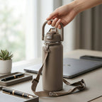 ALVENZA Insulated Water Bottle – 1.5L Stainless Steel with Straw | Own Hydrate
