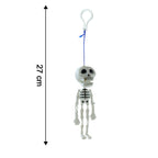 ALVENZA Skeleton Doll Keychain – Fun Hanging Clip-On Bag Charm