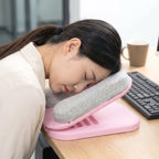 Foldable Soft Nap Doughnut Pillow – Compact Neck Support Cushion