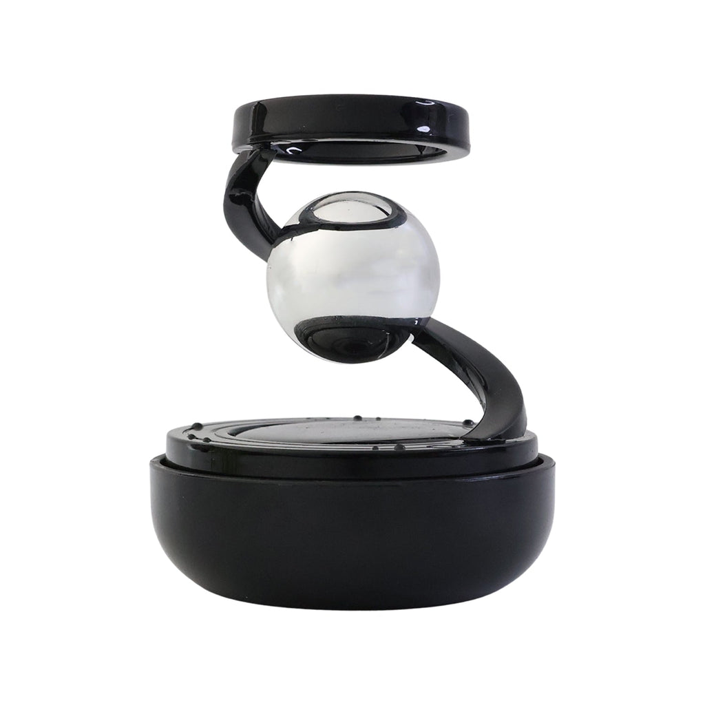 ALVENZA Solar-Powered Car Air Freshener – Rotating Galaxy Orb Design