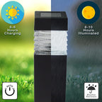 Garden Solar Light Waterproof Outdoor LED Lamp for Pathways - Back View