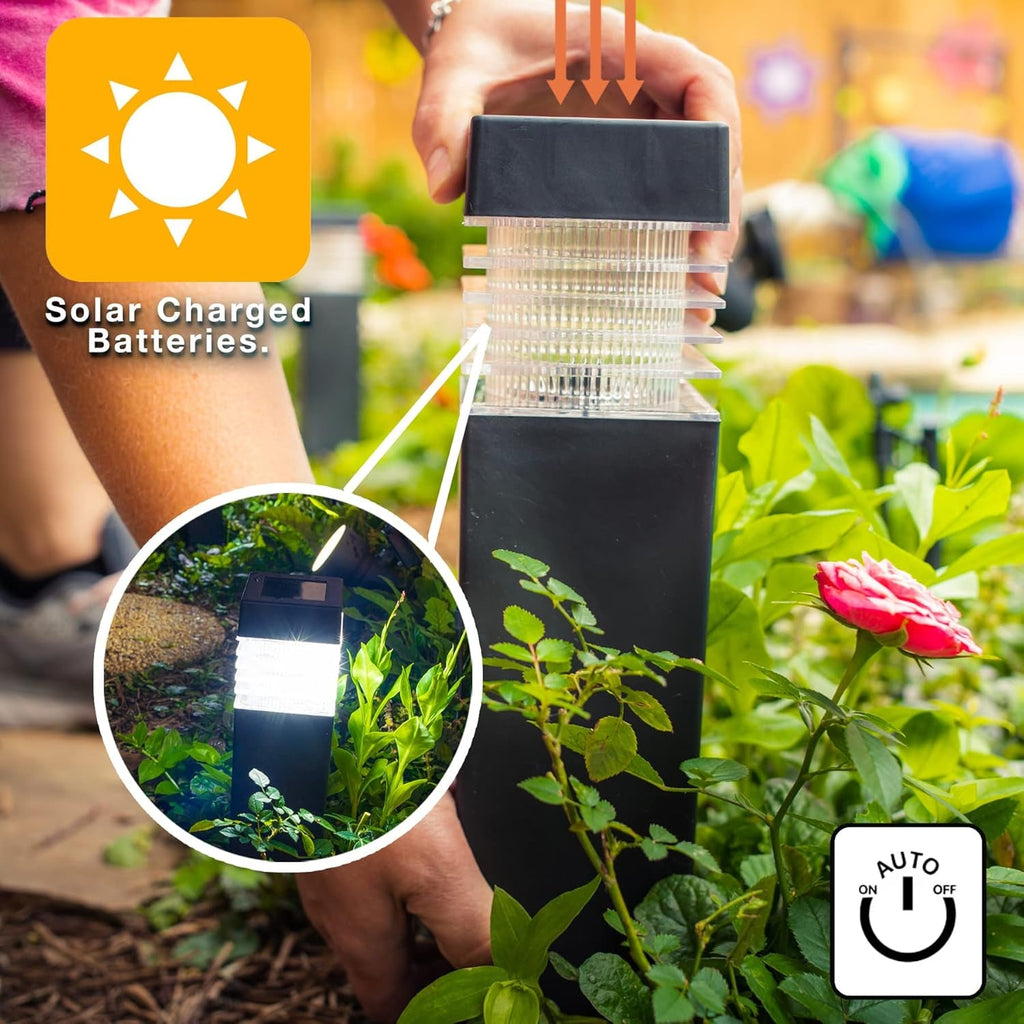 Garden Solar Light Waterproof Outdoor LED Lamp for Pathways - Detail View 7