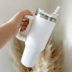 ALVENZA Stainless Steel Travel Mug – 890ML Vacuum Insulated Tumbler