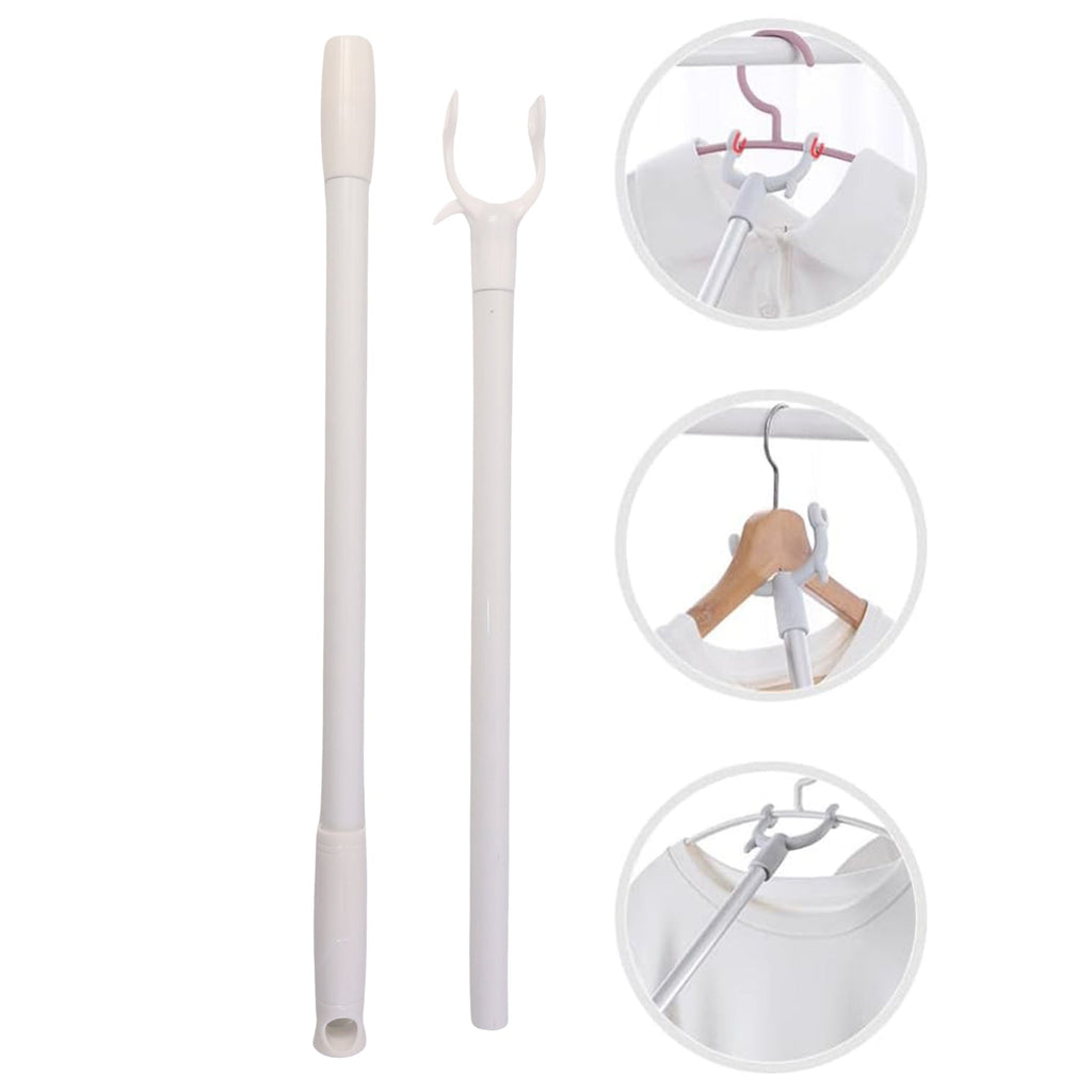 Long Reach Clothes Hook Rod 86 cm for Easy Access - Detail View 8
