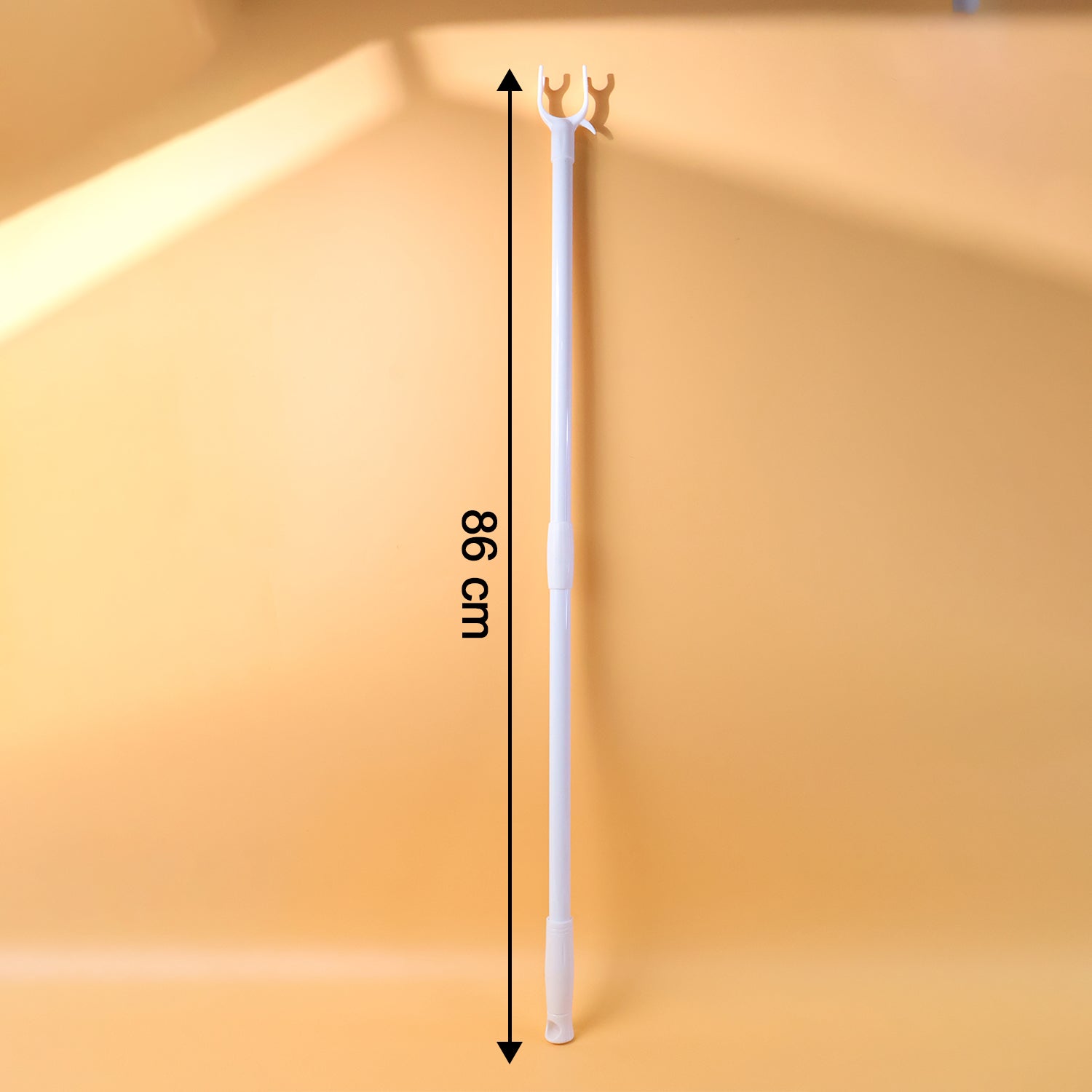 Long Reach Clothes Hook Rod 86 cm for Easy Access - Front View
