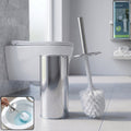 Toilet Cleaning Brush Durable with Long Handle and Holder