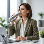 ALVENZA Insulated Water Bottle – Keep Drinks Hot & Cold for Hours