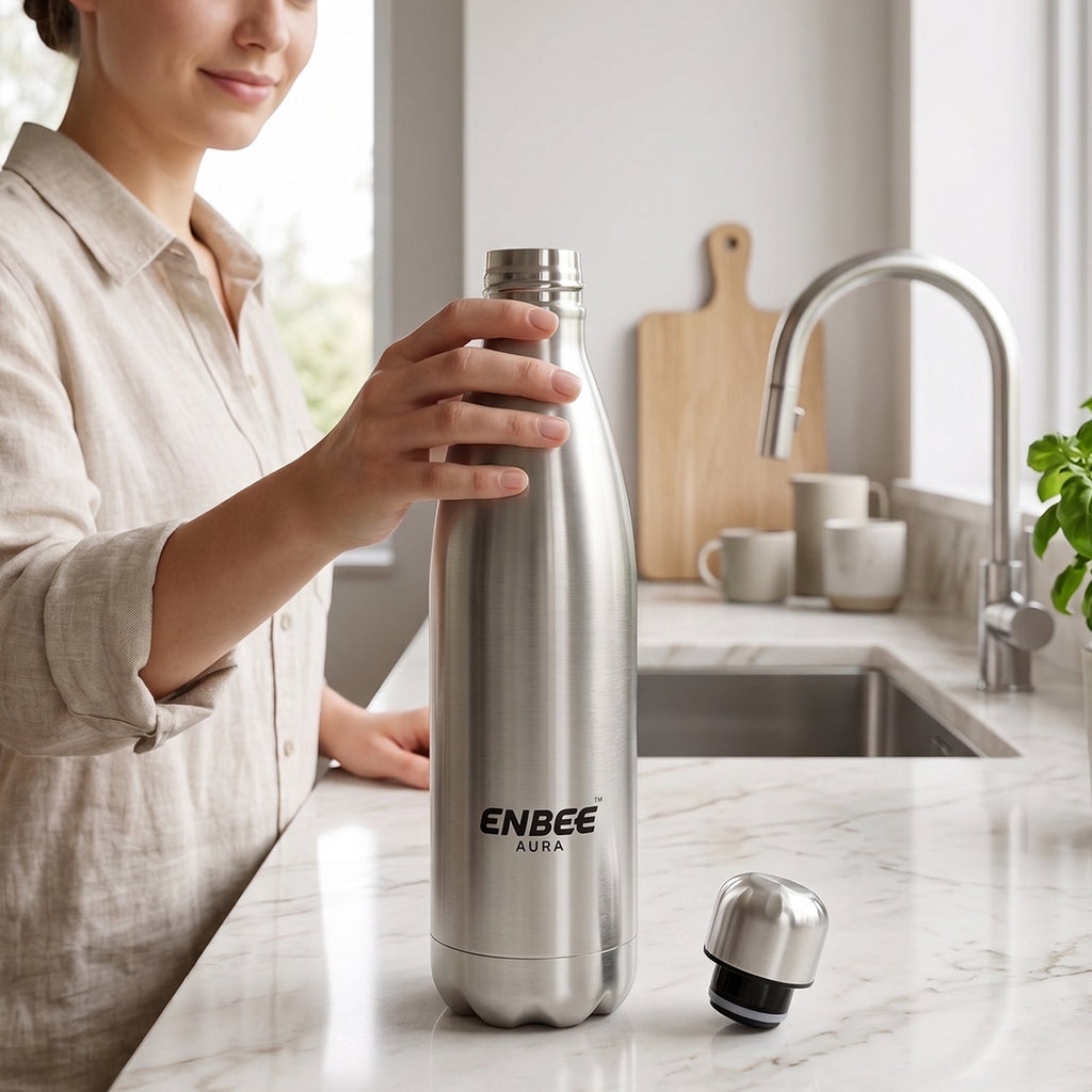 ALVENZA Insulated Water Bottle – Keep Drinks Hot & Cold for Hours