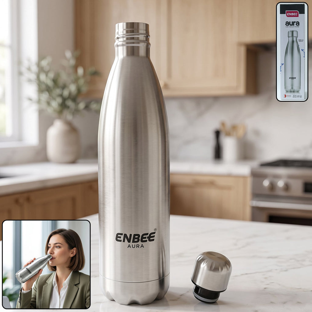 ALVENZA Insulated Water Bottle – Keep Drinks Hot & Cold for Hours