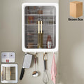 ALVENZA Wall-Mounted Kitchen Storage Cabinet – Spacious with Sliding Doors