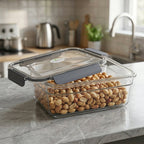 ALVENZA Plastic Airtight Food Storage Container Set – Keep Food Fresh and Organized