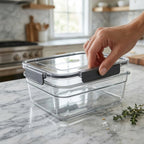 ALVENZA Plastic Airtight Food Storage Container Set – Keep Food Fresh and Organized
