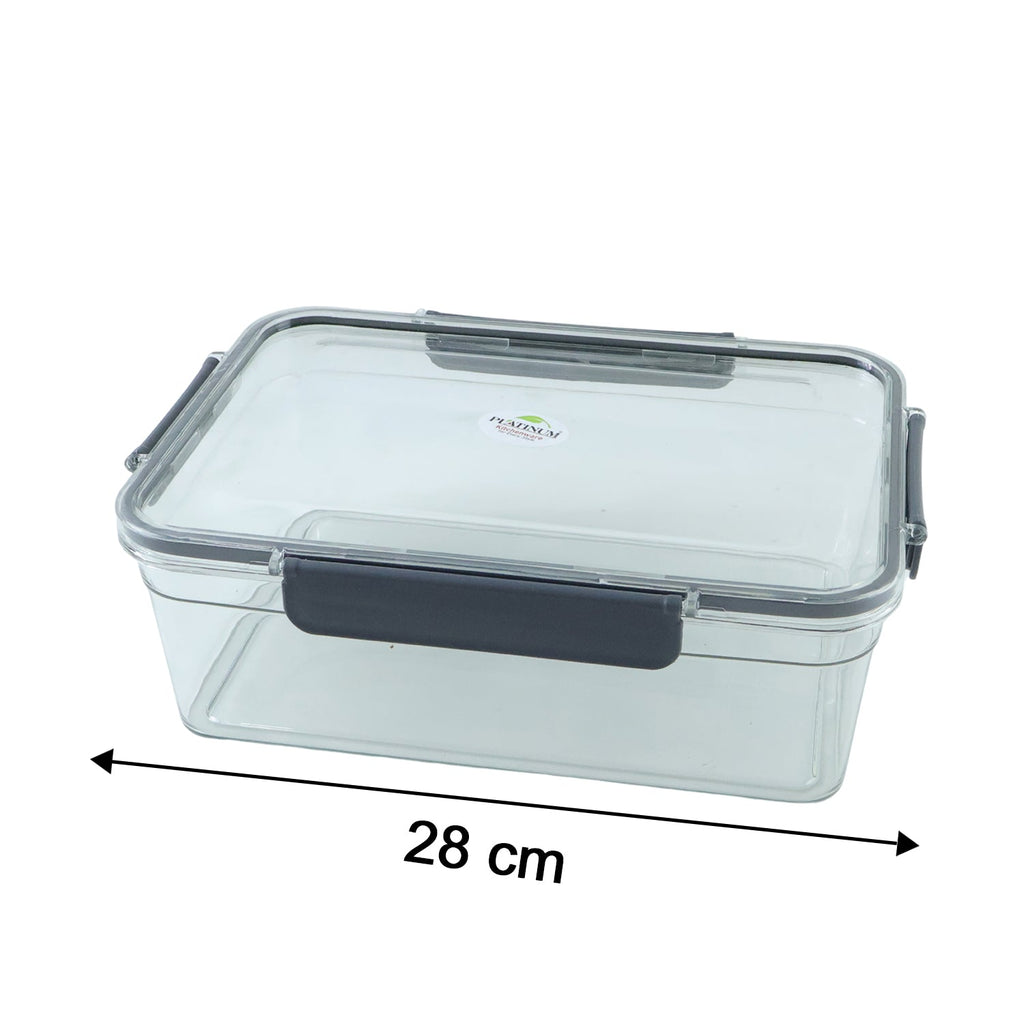 ALVENZA Plastic Airtight Food Storage Container Set – Keep Food Fresh and Organized