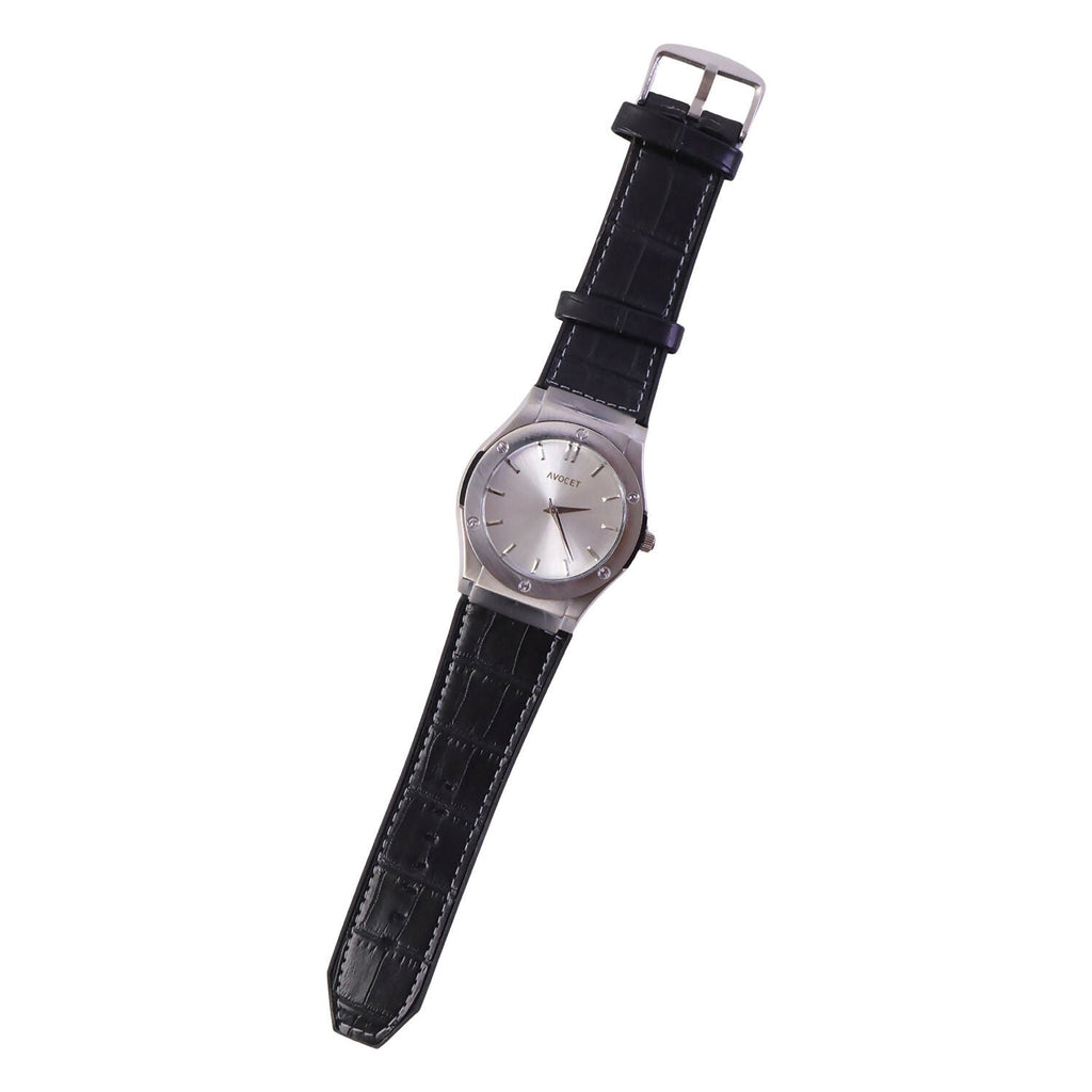 Elegant Silver Dial Watch – Modern & Sophisticated Design for Men