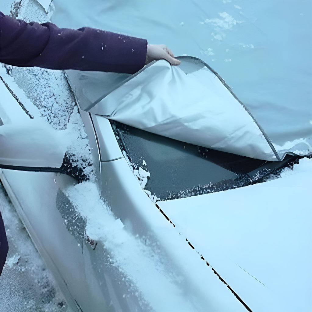 ALVENZA Car Windshield Protection Cover – Universal Snow & Sun Guard