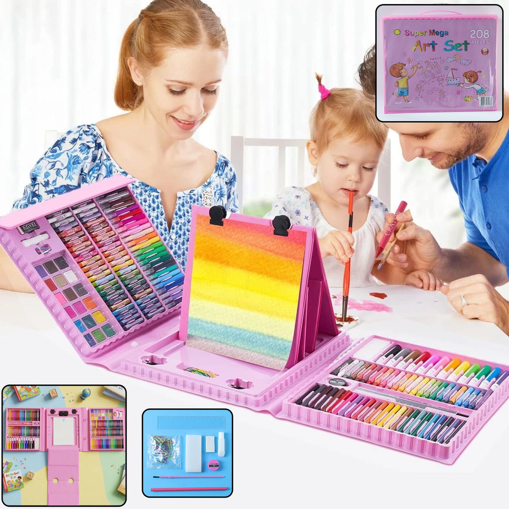ALVENZA Art & Craft Drawing Kit for Kids – Complete Creative Set for Beginners