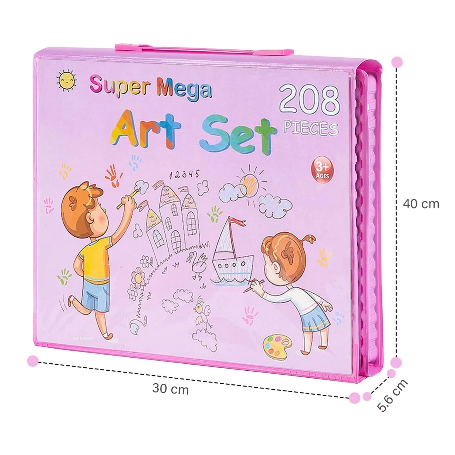 ALVENZA Art & Craft Drawing Kit for Kids – Complete Creative Set for Beginners