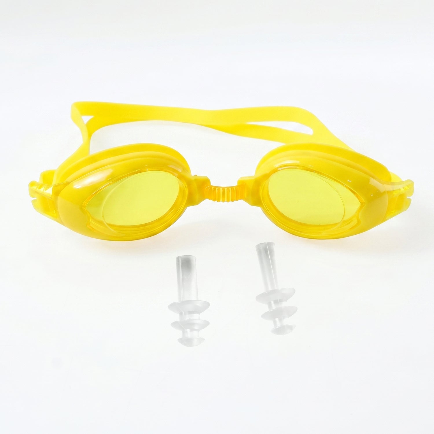 Kids Colorful Swimming Goggles Leakproof, Adjustable Fit - Back View