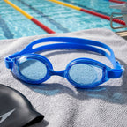 Kids Premium Swimming Goggles Crystal Clear Lens & Secure Fit - Detail View 5