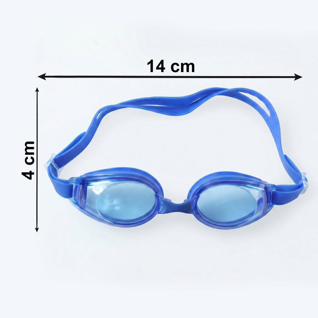 Kids Premium Swimming Goggles Crystal Clear Lens & Secure Fit - Detail View 6