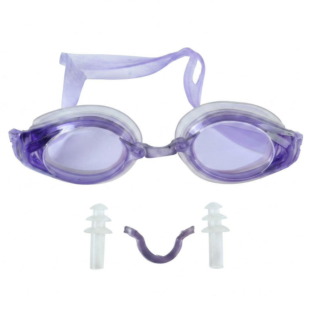 Kids Lightweight Swimming Goggles Leakproof & Comfortable Fit - Back View