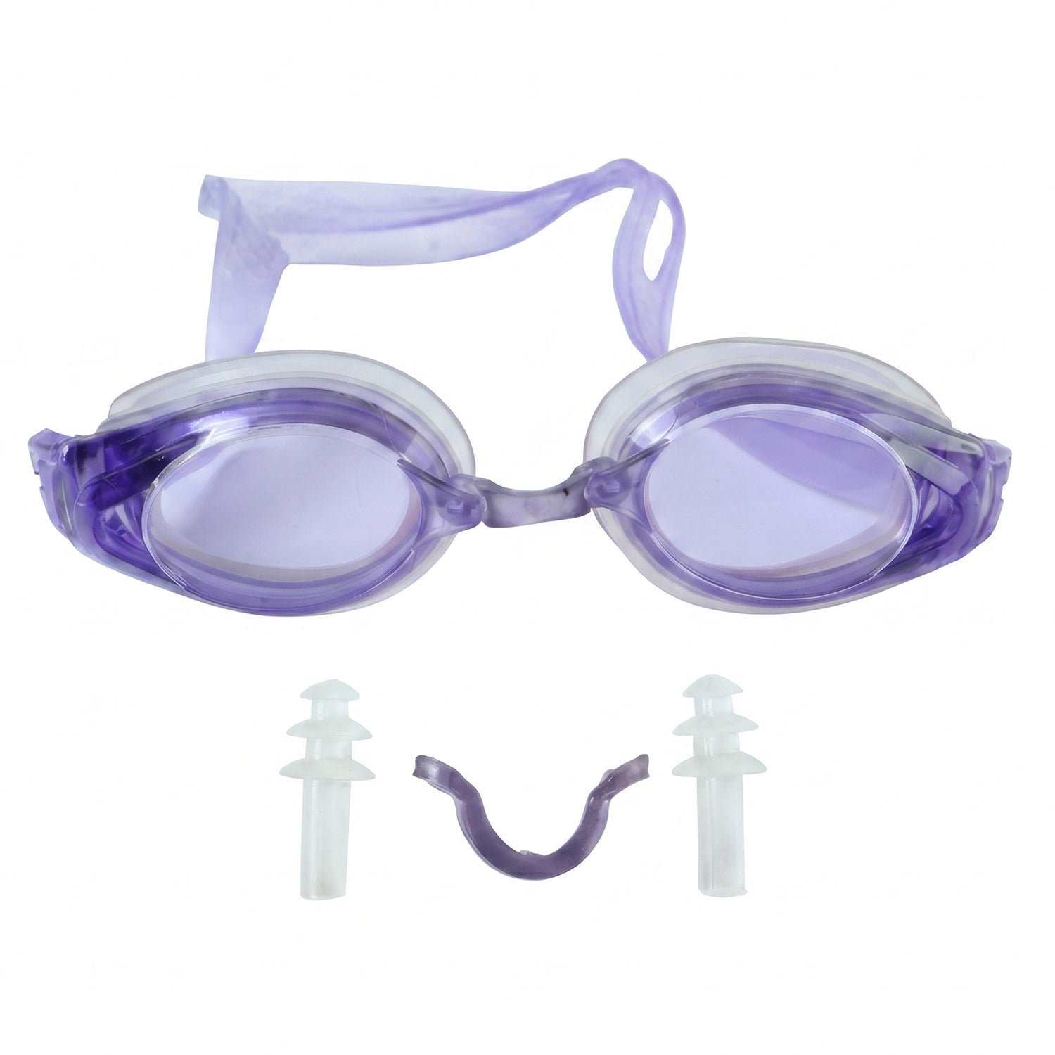 Kids Lightweight Swimming Goggles Leakproof & Comfortable Fit - Back View