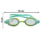 Kids Dual Color Swimming Goggles Comfortable Fit & Clear Vision - Detail View 6