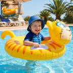 ALVENZA Kids Inflatable Tiger Swim Ring – Safe Water Play Float for Kids