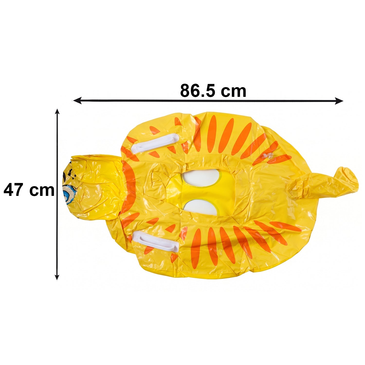 ALVENZA Kids Inflatable Tiger Swim Ring – Safe Water Play Float for Kids