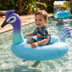 ALVENZA Inflatable Kids Swim Ring – Comfortable Floating Safety Tube for Pool & Beach