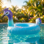 ALVENZA Inflatable Kids Swim Ring – Comfortable Floating Safety Tube for Pool & Beach