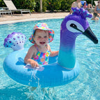 ALVENZA Inflatable Kids Swim Ring – Comfortable Floating Safety Tube for Pool & Beach