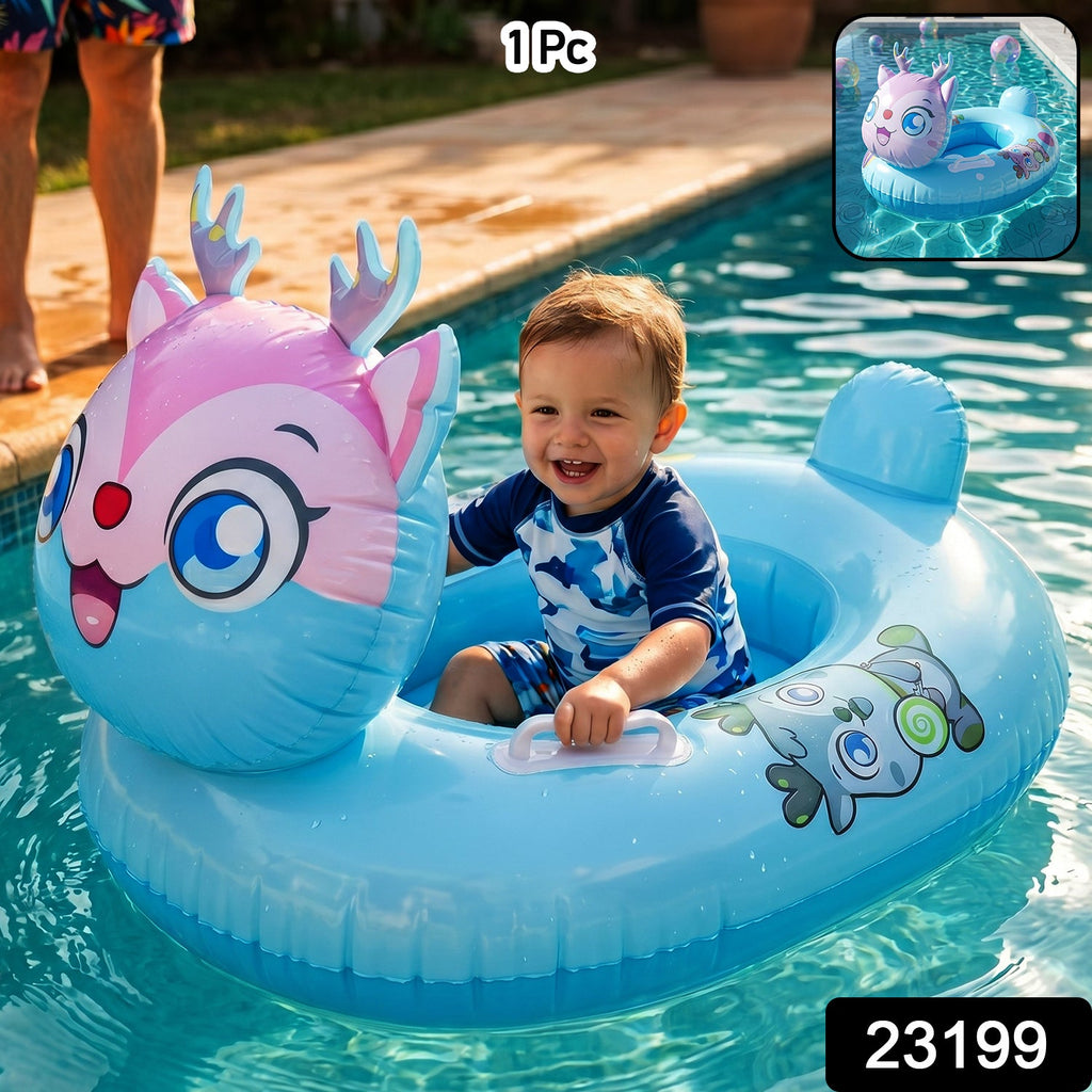 ALVENZA Kids Inflatable Cartoon Animal Swim Ring – Safe Water Support