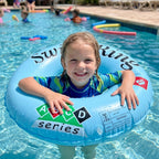 Inflatable Kids Swim Ring Safe and Durable Water Support - Back View