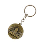 ALVENZA Taj Mahal Souvenir Keychain – Antique Brass Finish Durable Metal