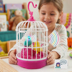 ALVENZA Kids Talking Bird Cage Toy – Interactive Sound & Repeats Fun
